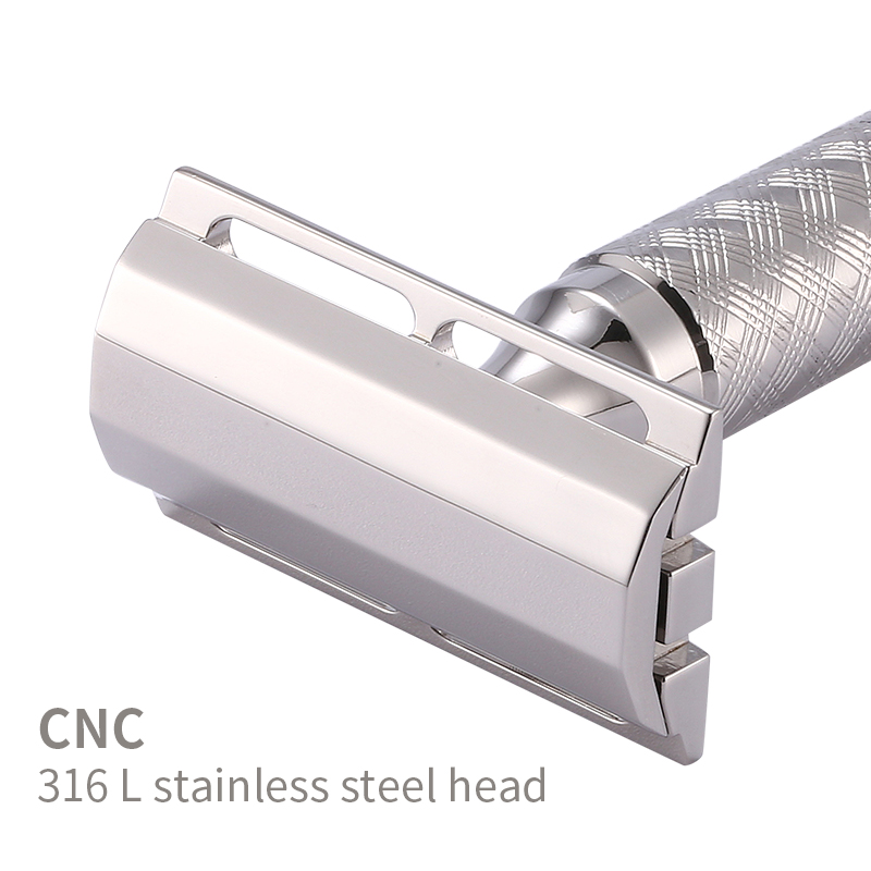 Safety Razor Handle - رأس حلاقة أمان بحافة مزدوجة ،