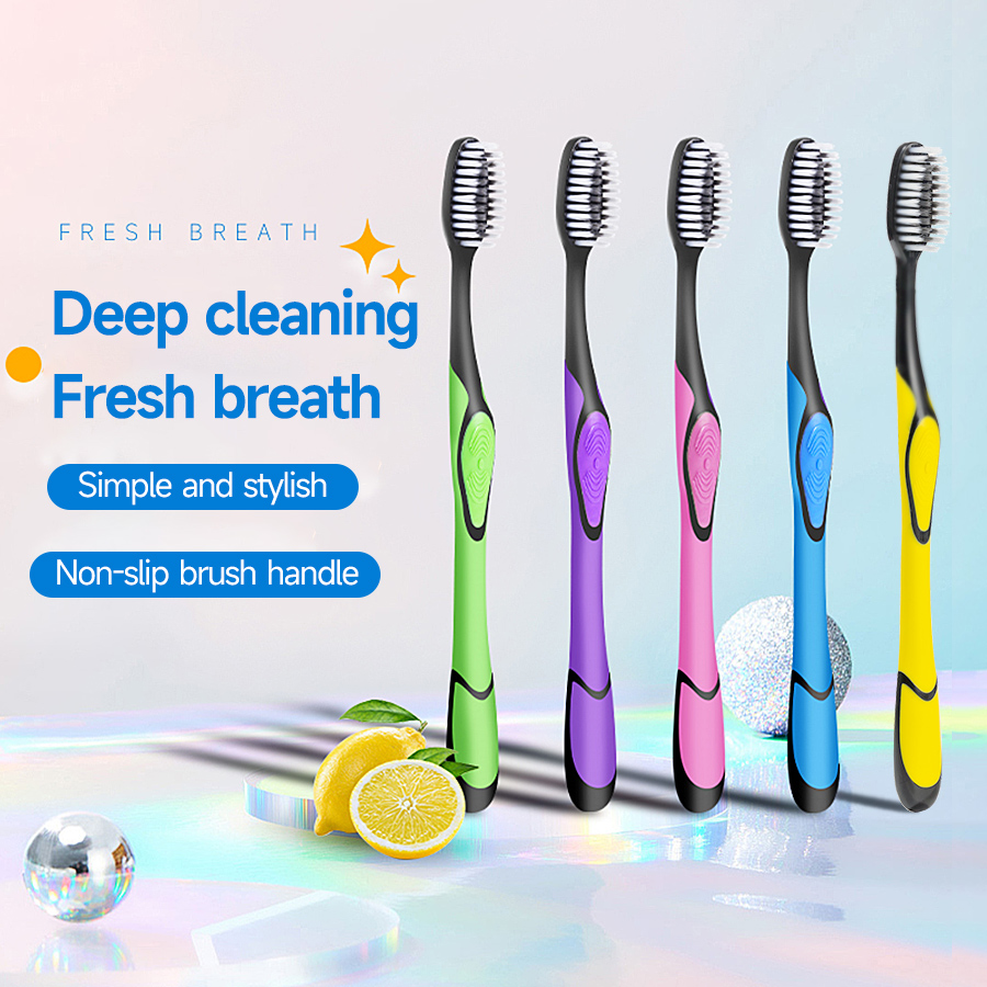 Bamboo Toothbrush - 2/5/8 قطعة فرشاة أسنان ناعمة ذات