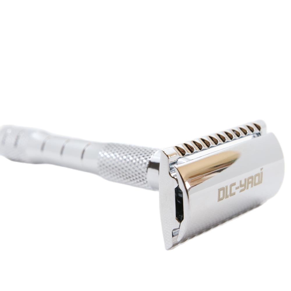 هدية ماكينة حلاقة آمنة بحافة م - مراجعة Safety Razor Handle وسعره