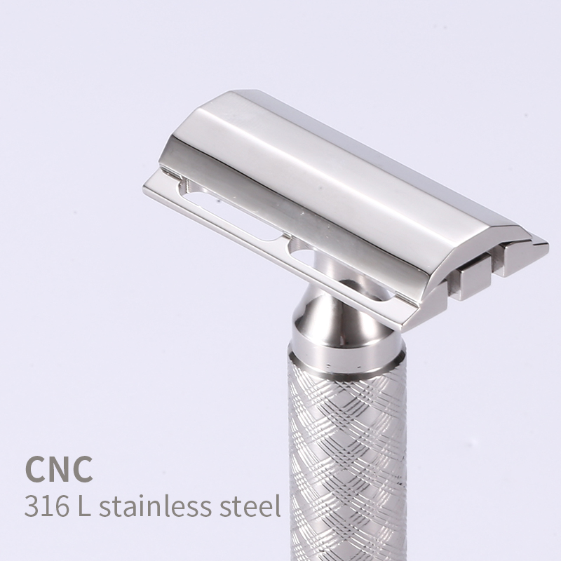 رأس حلاقة أمان بحافة مزدوجة ،  - مراجعة Safety Razor Handle وسعره