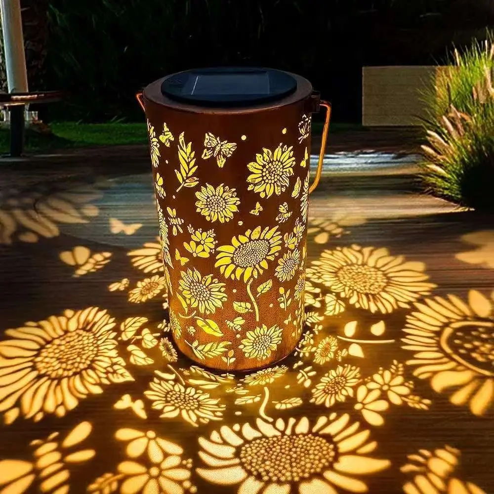 إضاءة زهرة عباد الشمس وتأثير ا - مراجعة Solar Garden Light وسعره