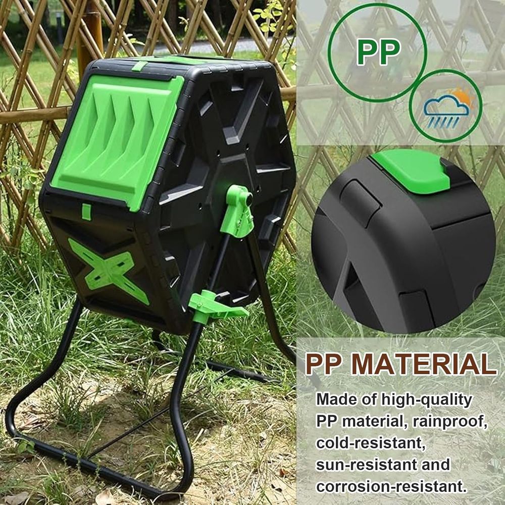 كومبوستر بهلوان خارجي، مركب تر - مراجعة Compost Bin وسعره