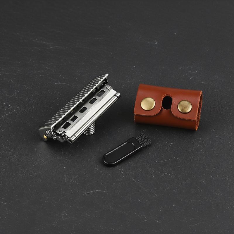 ماكينة حلاقة يدوية أحادية الشف - مراجعة Safety Razor Handle وسعره